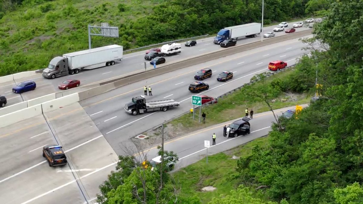 A shooting on I-71 in Cincinnati left a 22-year-old dead on Thursday.