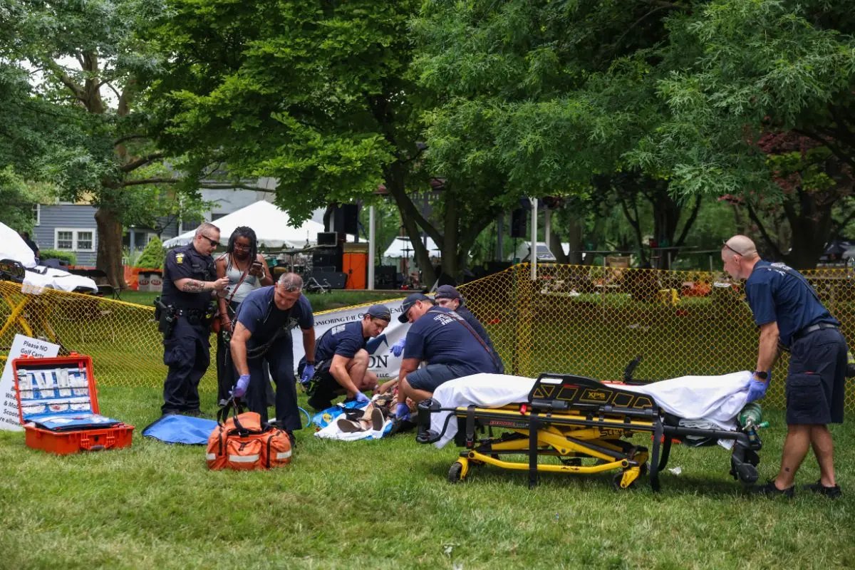 At least 12 people have been shot near the Old West End Festival In Toledo, Ohio on Saturday afternoon, per officials and emergency radio communications. Arriving officers on scene found at least five gunshot victims after responding around 5:37 p.m. to W Delaware Ave & Glenwood Ave.