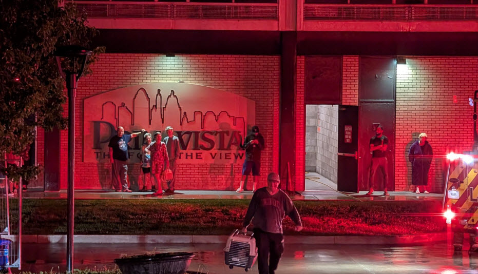150 residents evacuated from Cincinnati high-rise fire