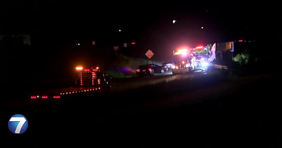 Coroner IDs woman found inside semi truck; 38-year-old suspect identified
