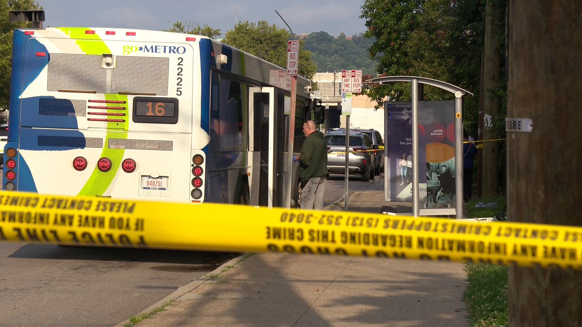 Police search for suspect after 1 shot at Cincinnati bus stop