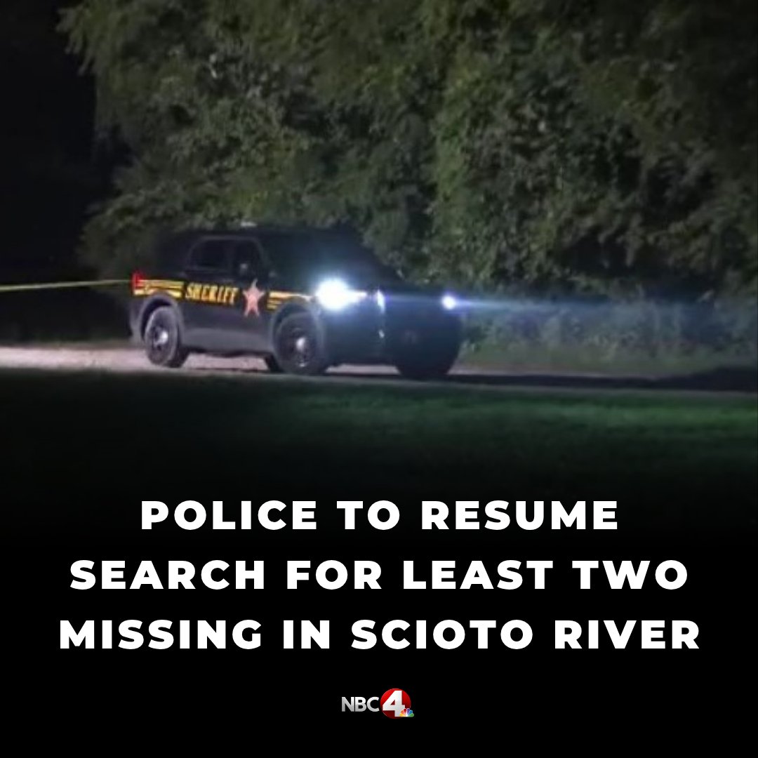 Two people are hospitalized and at least two others are missing after a emergency along the Scioto River