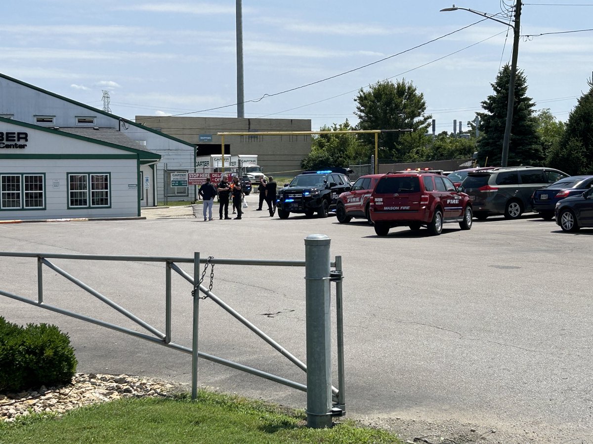 Carter Lumber on Reading Rd in Mason for a report of a shooting