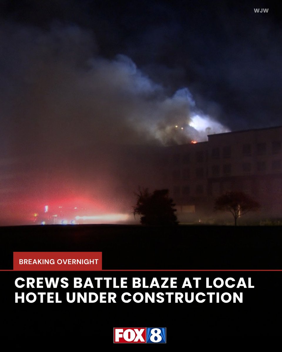 Multiple fire departments were called to the scene