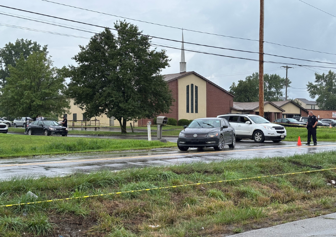Two people were shot  after a Columbus funeral. It happened outside Antioch Jordan Church on Woodland Ave. as people were leaving the service and preparing for a procession to the cemetery