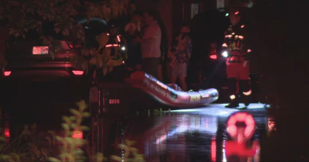 Firefighters evacuate family due to high water in Beavercreek neighborhood