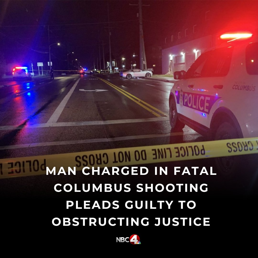 The second of three men charged in the 2024 death of a Columbus man who crashed his car into a building after being shot has received his sentence