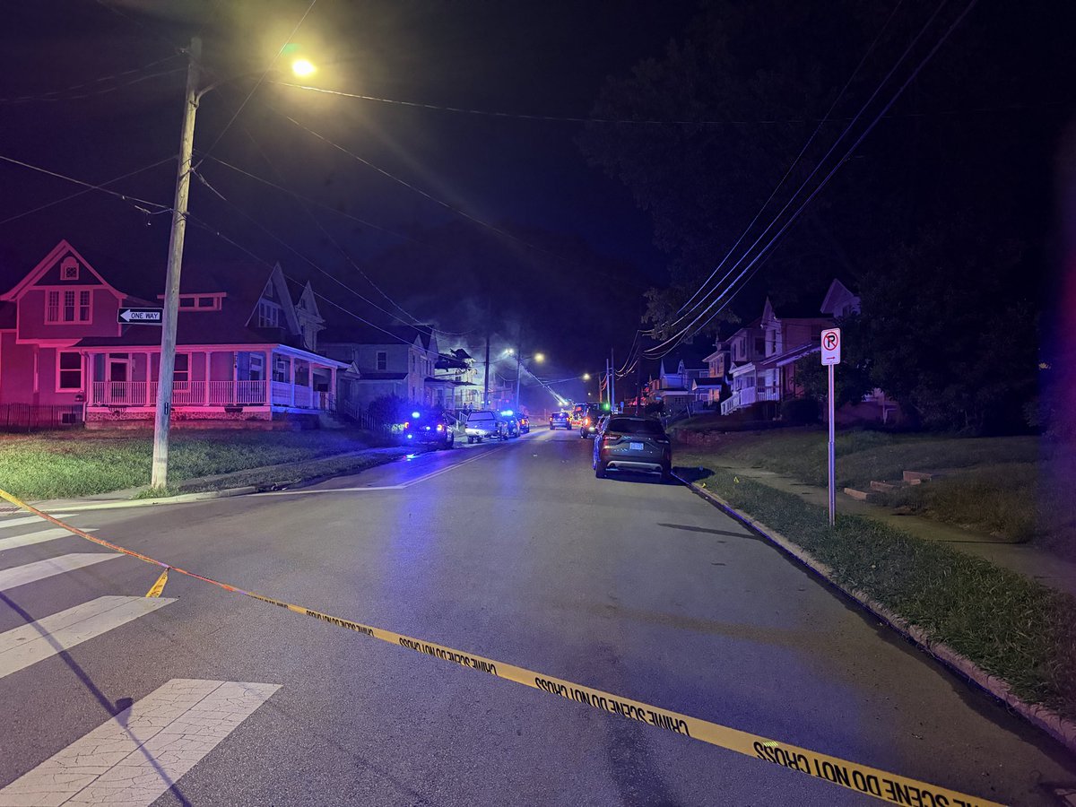 The shelter in place order for the neighborhood in Hamilton near where a house was on fire has been lifted. This is what the scene looks like now around Eaton and Park Avenues 