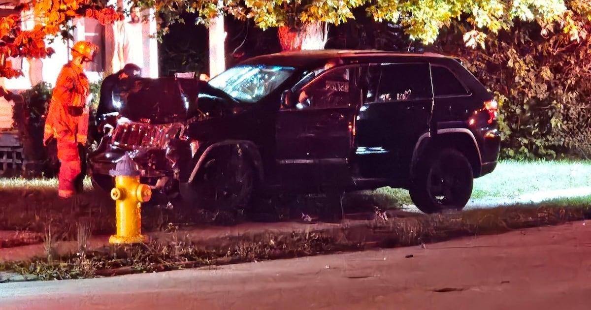 Several officers respond after crash in Dayton neighborhood
