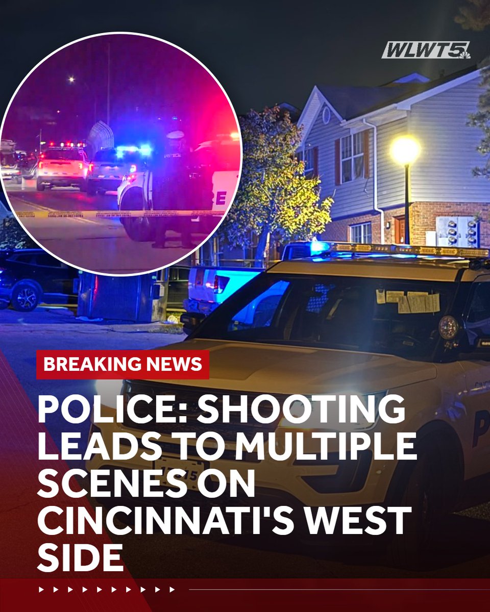Cincinnati police are investigating across multiple scenes on the city's West Side after a shooting early Tuesday morning.